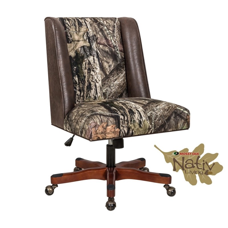 Riverbay Furniture Oak Adjustable Office Chair