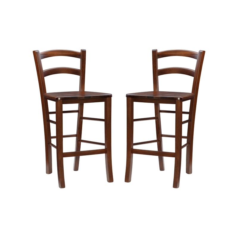 Riverbay Furniture Contemporary Set of Two Wood 24.4