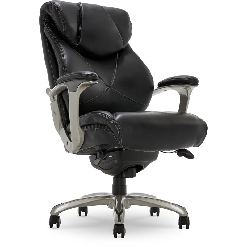 La-Z-Boy Cantania Executive Office Chair Black Bonded Leather