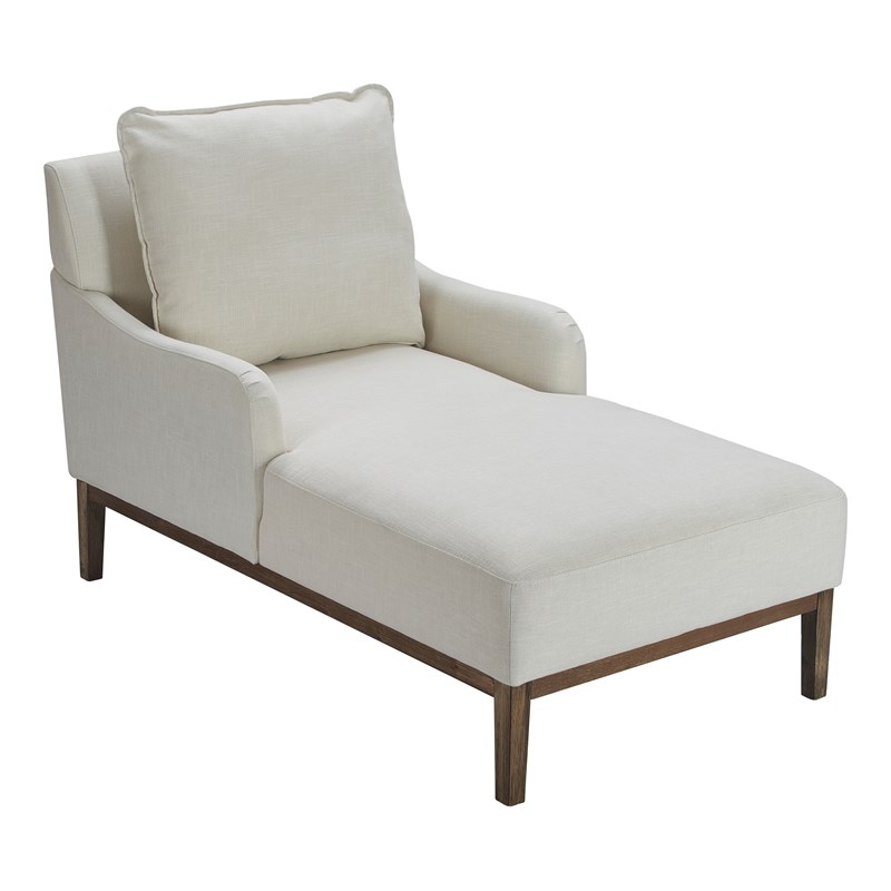 Finch Elmhurst Lounge Chaise Ivory Homesquare