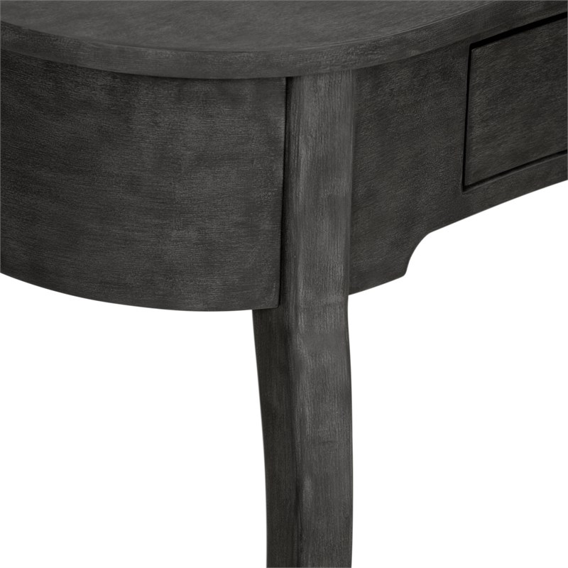 Finch Thaddeus Console Table Dark Gray Homesquare