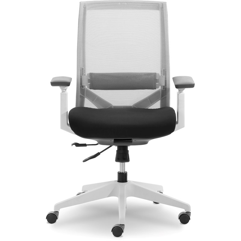 StyleWorks London Mesh Mid Back Executive Office Chair Dark Gray