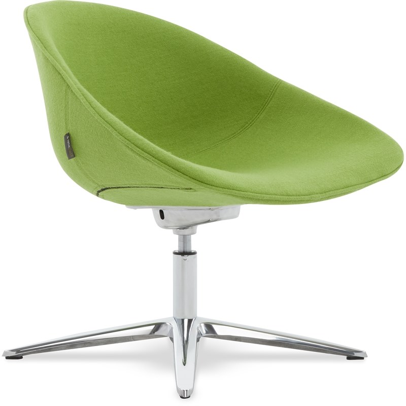 StyleWorks Paris Swivel Lounge Chair Fern Green