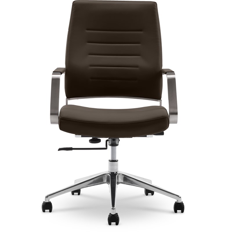 StyleWorks Milan Mid Back Executive Office Chair Terra
