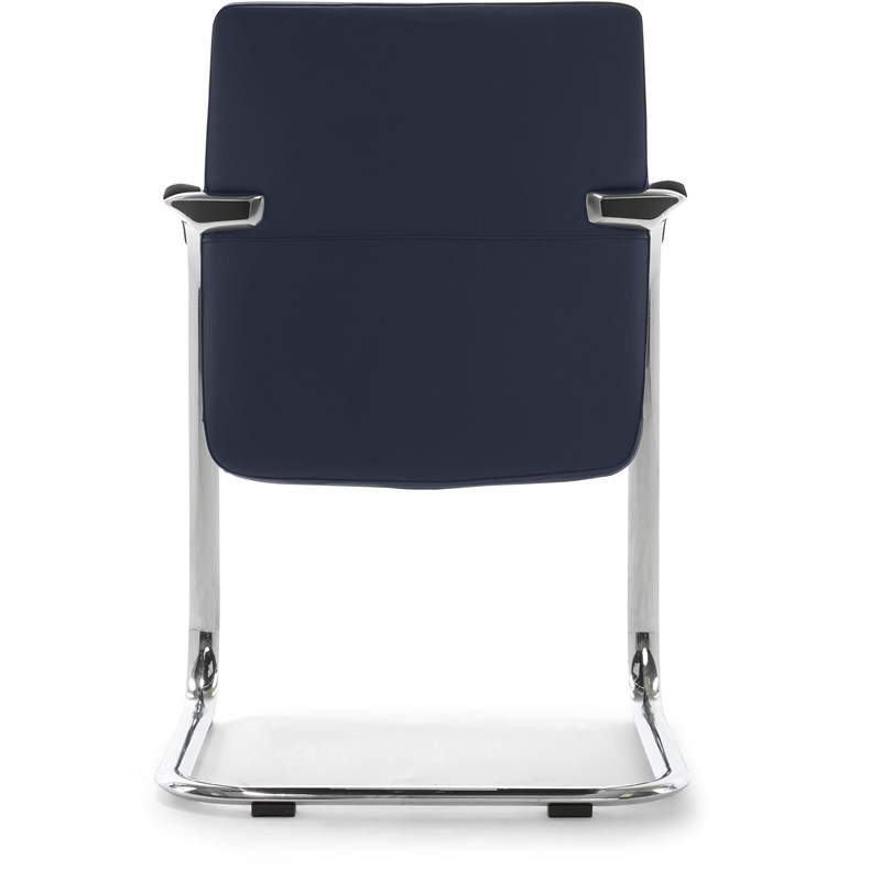 StyleWorks NYC Metal Arm Guest Chair Sapphire