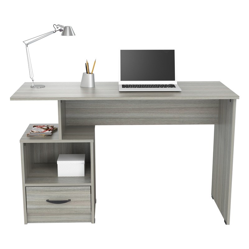 Inval Writing Desk in Gray Smoke Oak