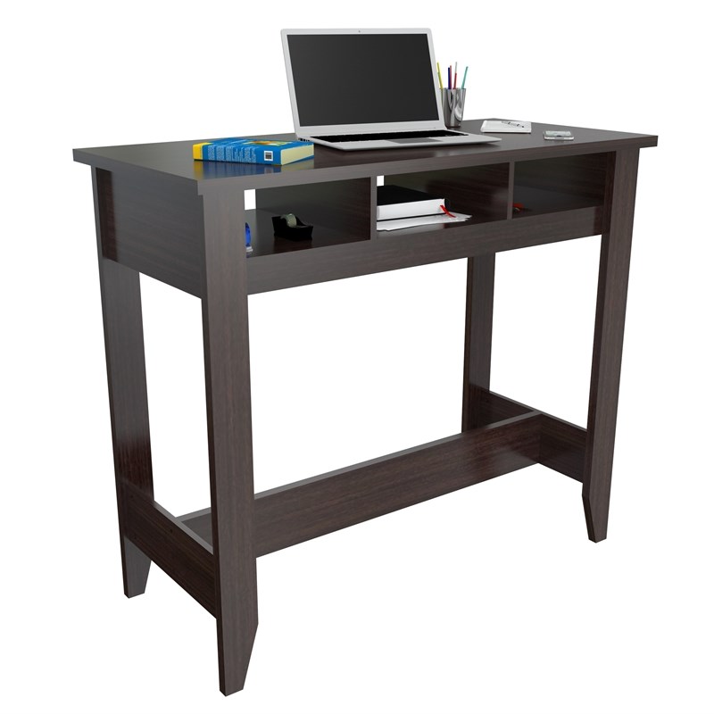 Inval Pub Table or Home Office Table Desk in Espresso