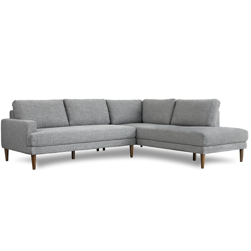 sectional with pillow backs