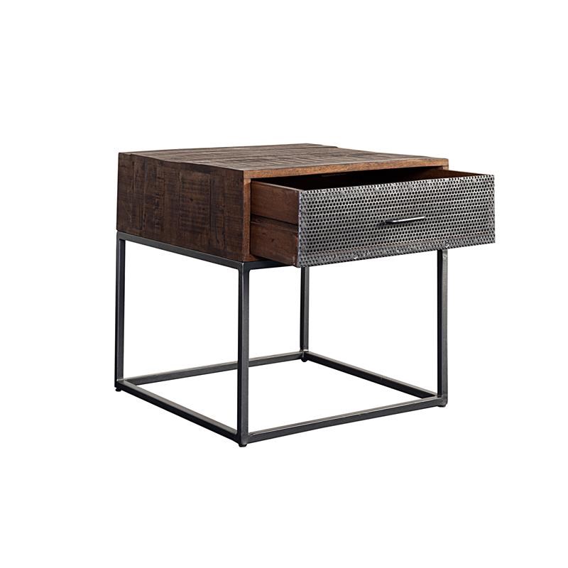 metropolitan solid mango wood end table 05108073254