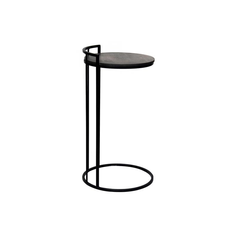 Porter Designs Alessio Solid Wood End Table - Gray