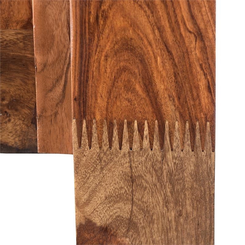 Porter Designs Taos Solid Sheesham Wood Bed - Brown