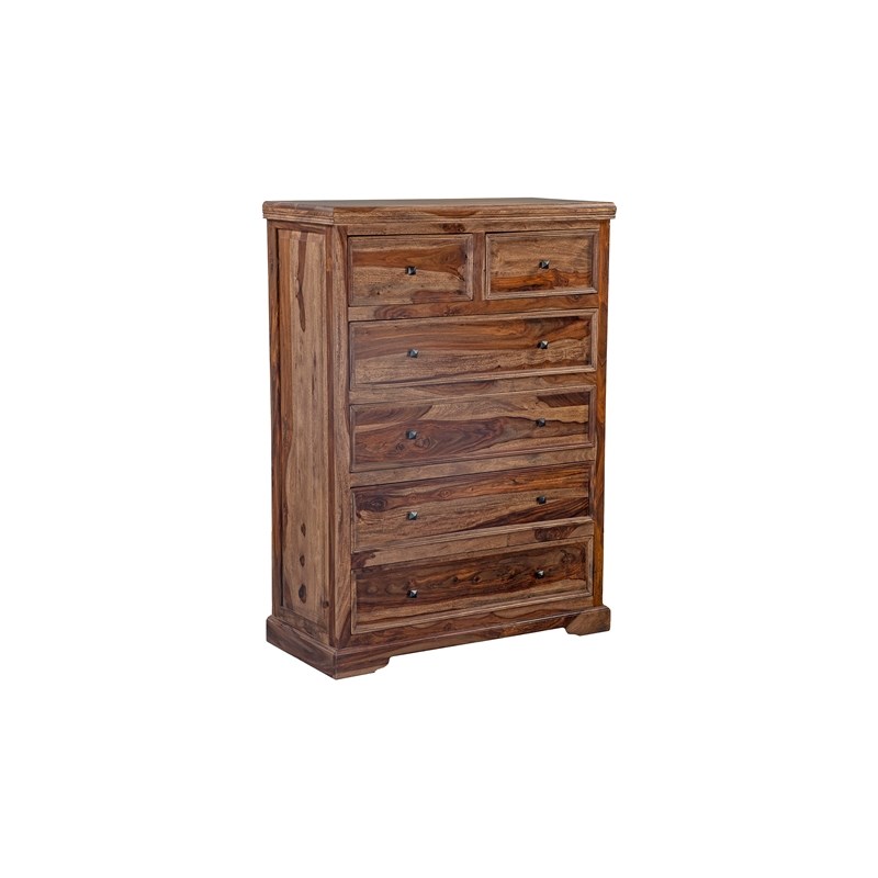 Porter Designs Taos Solid Sheesham Wood Chest - Brown