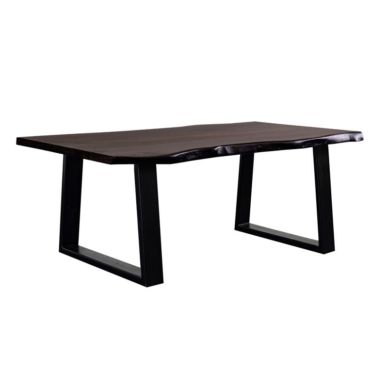 Porter Designs Manzanita Solid Sheesham Wood Coffee Table - Gray
