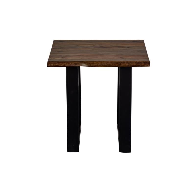 Porter Designs Manzanita Solid Wood End Table - Brown