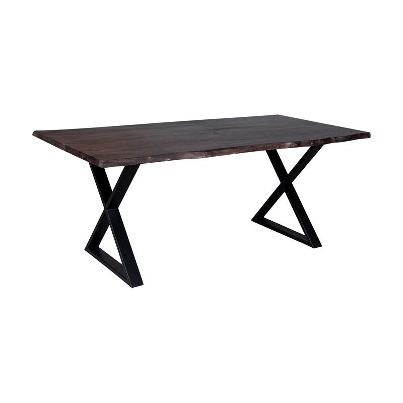 Porter Designs Manzanita Solid Sheesham Wood Dining Table - Gray