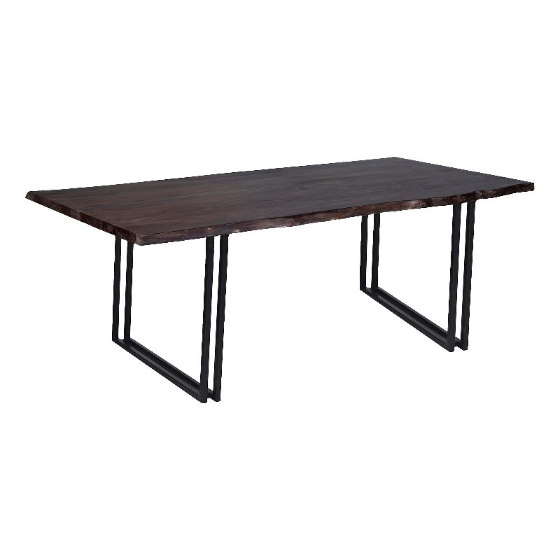 Porter Designs Manzanita Solid Acacia Wood Dining Table - Gray
