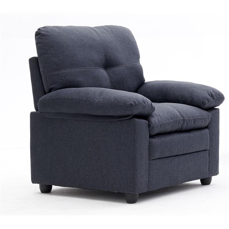 Kingway Furniture Plaencia Living Room Chair in Gray