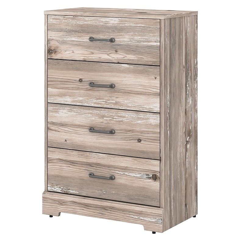 River Brook Chest of Drawers in Barnwood - Engineered Wood
