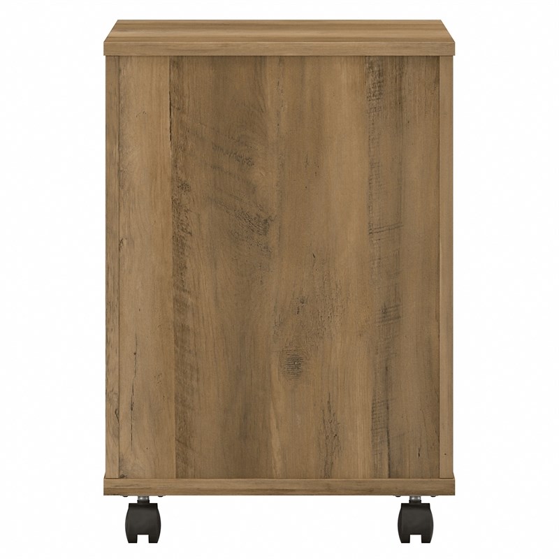 Cottage Grove 2 Drawer Mobile File Cabinet in Reclaimed Pine - Engineered Wood