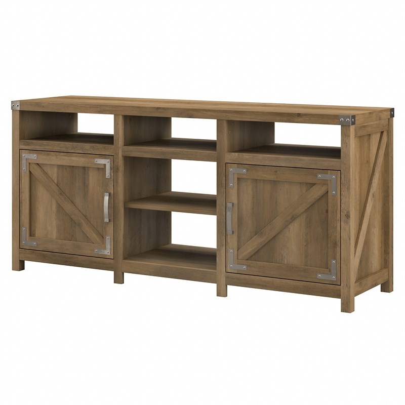 Cottage Grove 65W TV Stand for 70 Inch TV in Reclaimed Pine - Engineered Wood