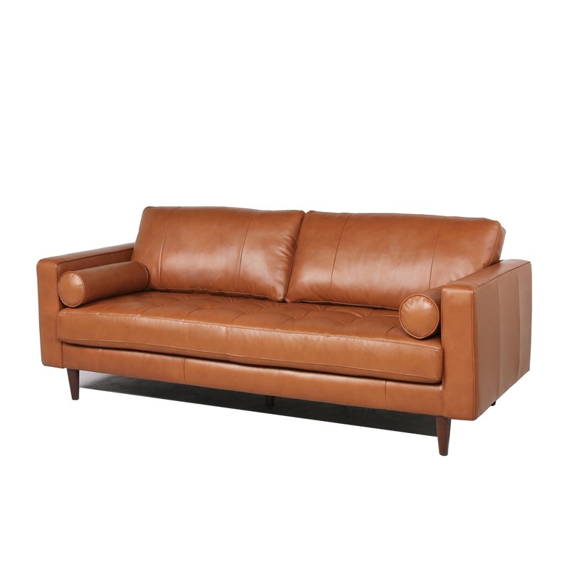 Stanton Leather Sofa With Tufted Seat, Stanton Reclining Sofa Reviews