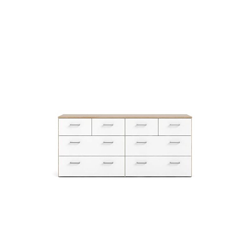 Drawer Double Bedroom Dresser Homesquare, Homestar Finch 6 Drawer Dresser Assembly Manual