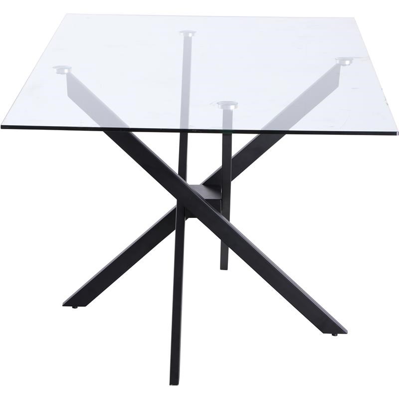Meridian Furniture Xander Dining Table in Matte Black