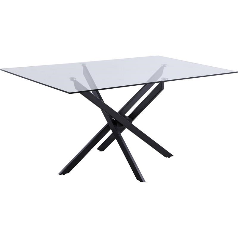 Meridian Furniture Xander Dining Table in Matte Black