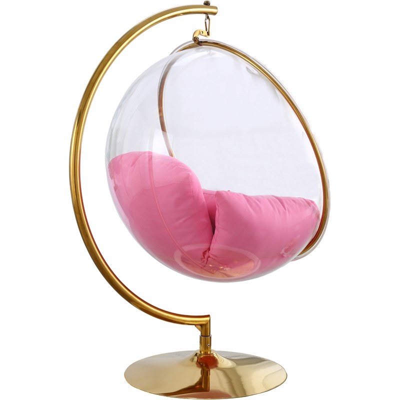 pink pod chair