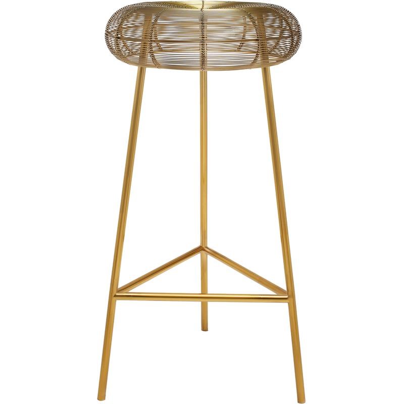 Rich Gold Metal Bar Stool Homesquare