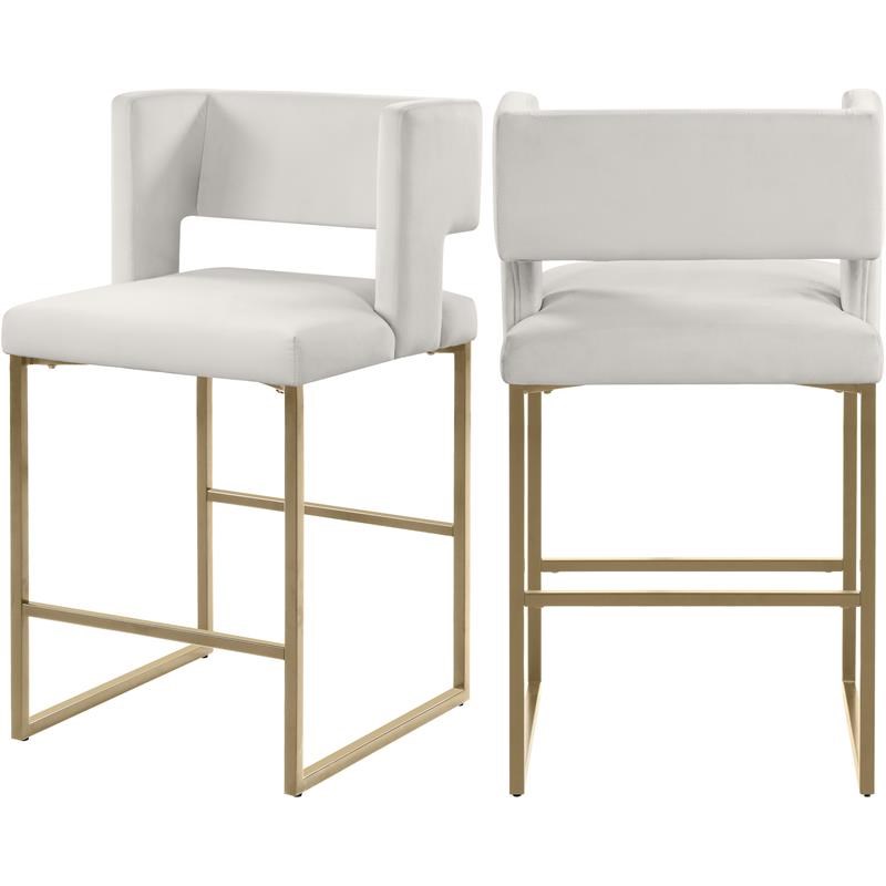 cream bar stools set of 2