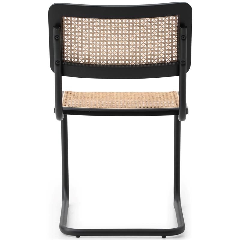 Kano Black Powder Coating Dining Chair (Set of 2)