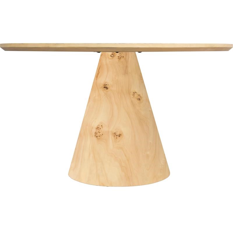 Linette Burl Wood Dining Table