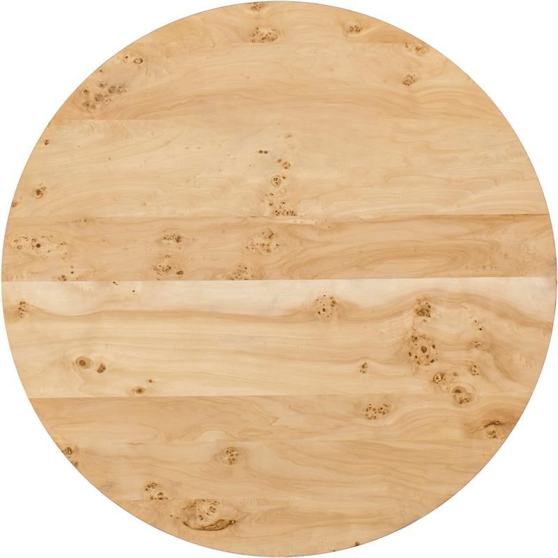 Linette Burl Wood Dining Table