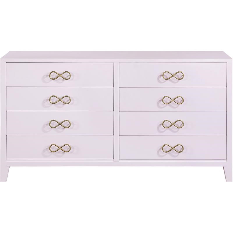 Bowtie Pink / Gold Dresser