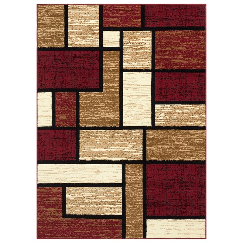 burgundy 5x7 area rug