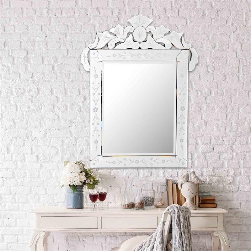 Camden Isle Majestic Wall  Mirror with Beveled Mirrored Glass