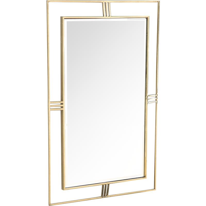 Camden Isle Daria Wall Mirror with Stainless Steel Frame