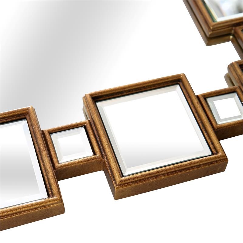 Camden Isle Orion Square Framed Wall Mirror