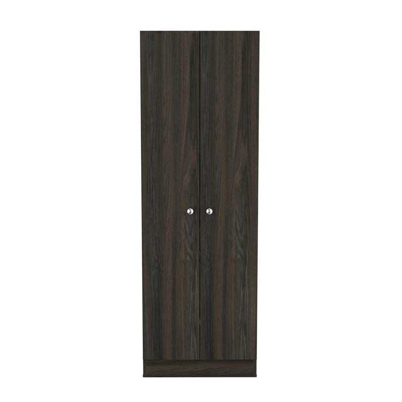 TUHOME Multistorage Cabinet - Espresso/Black Engineered Wood