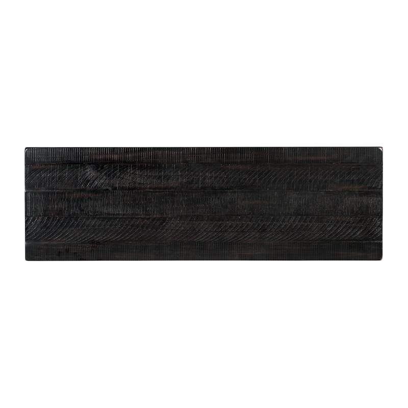 Martin Svensson Barn Door Solid Wood Sofa Console Table Antique Black