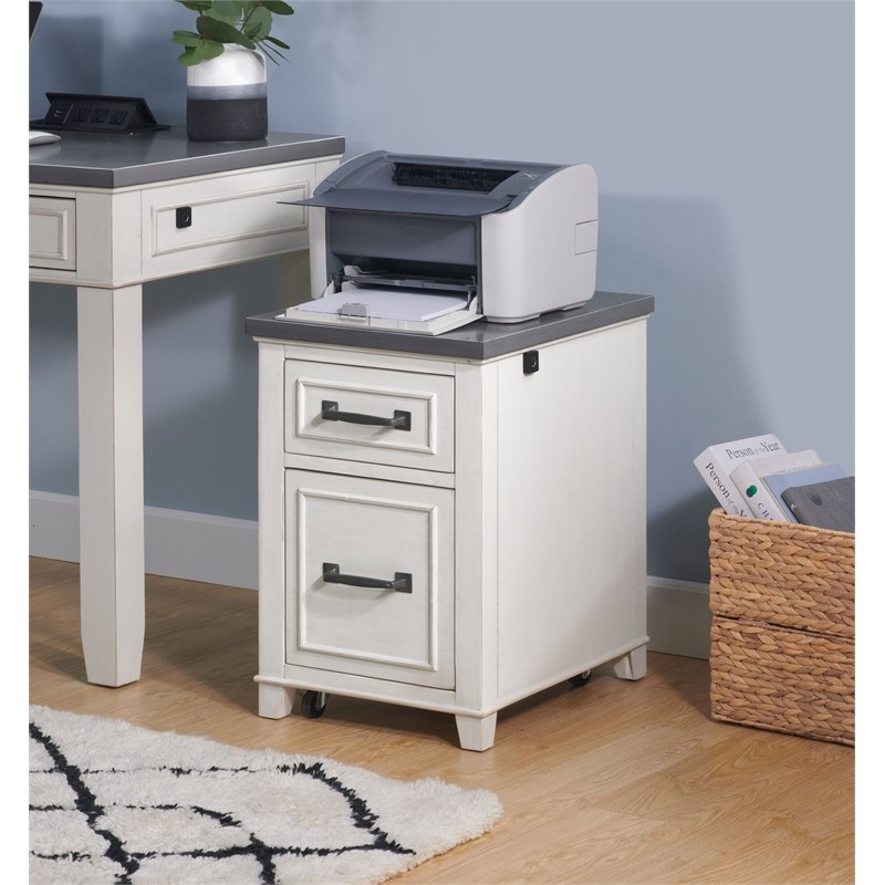 Martin Svensson Home Del Mar White and Grey File with