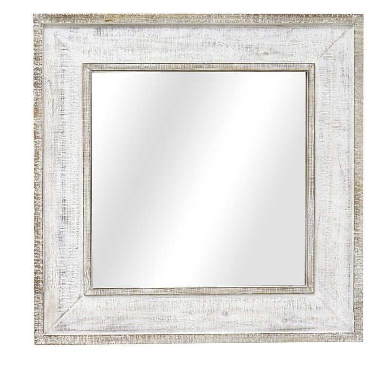 Scottsdale - Mirror Wood Gray 34.75 X 1.5 X 34.75 Traditional Style