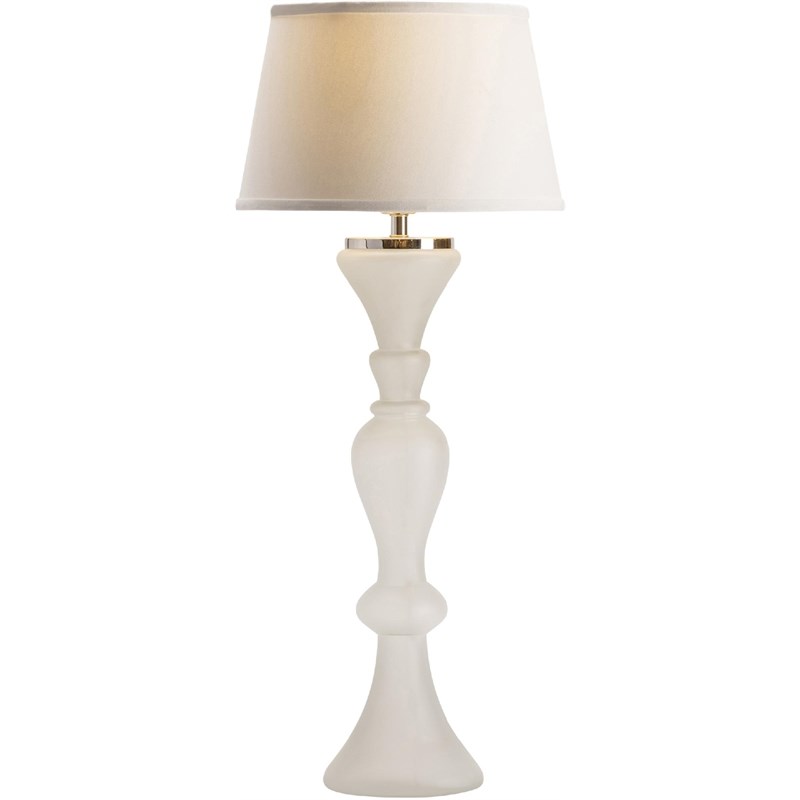 The  Table Lamp Glass White