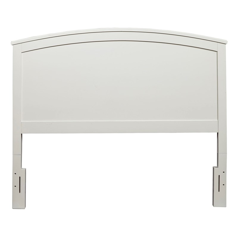 Alpine Furniture Baker California King Wood Headboard Only in White