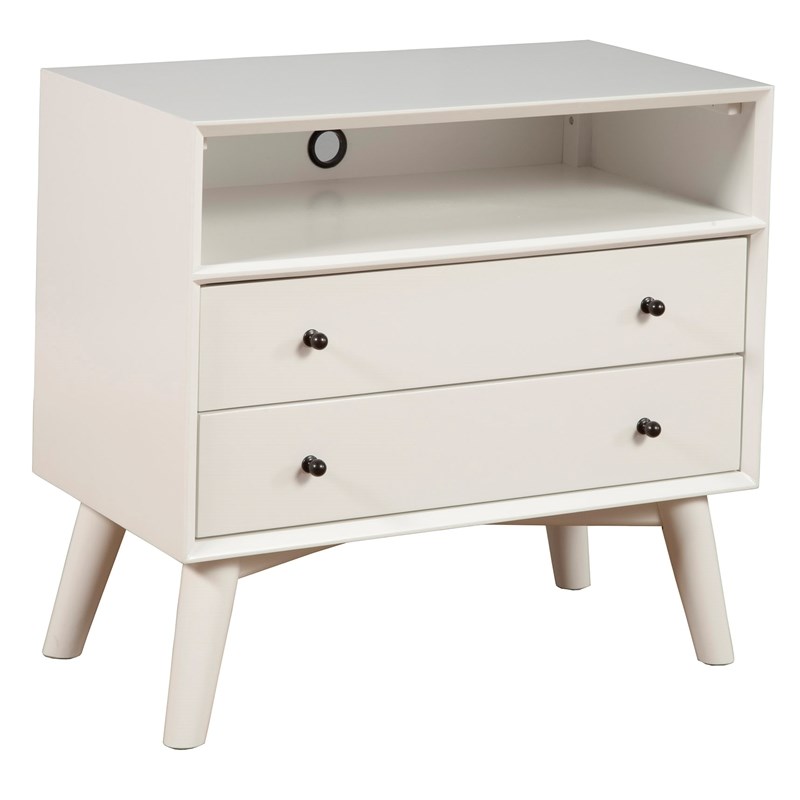 parocela 2 drawer nightstand