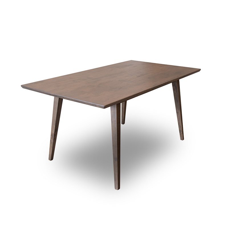 Allora MidCentury Modern Wood Dining Table in Walnut Homesquare