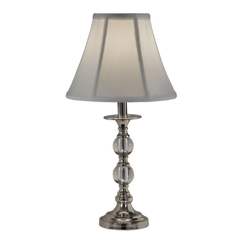 Allora Metal Table Lamp in Polished Chrome
