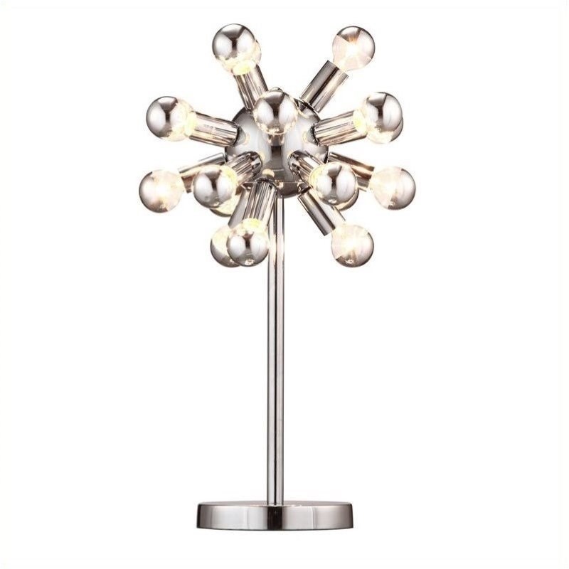 Allora Vintage Table Lamp in Chrome