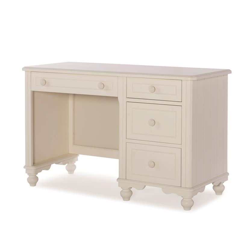 Legacy Classic Summerset Four Drawer Student Desk in Ivory Wood